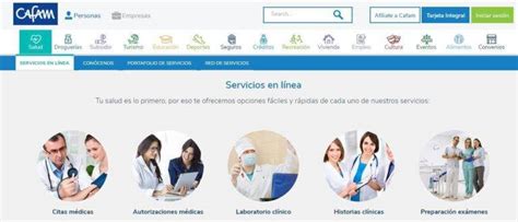 portal cafam citas|Citas Médicas 